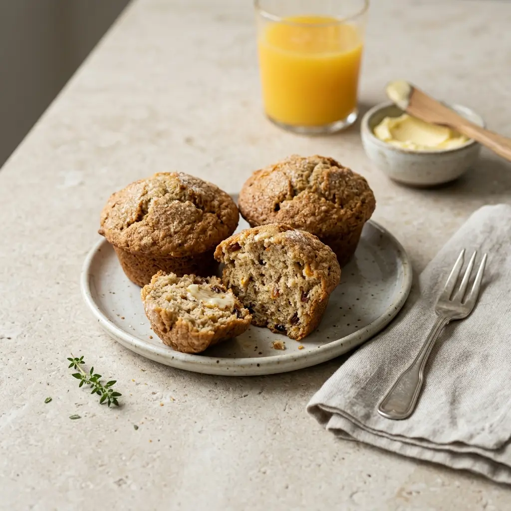 Retsepti Brunch'i muffinid foto valmis magustoiduna