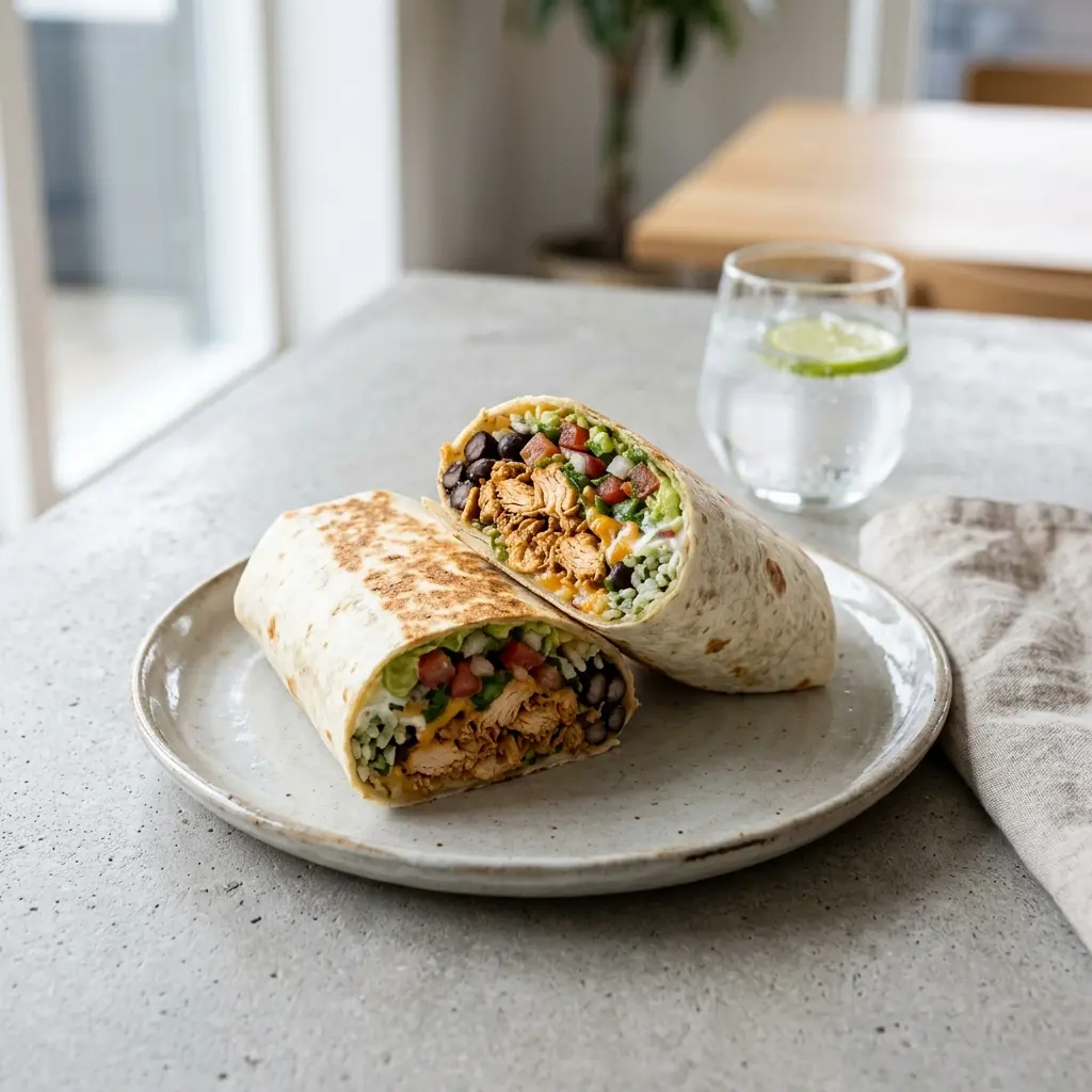 Retsepti Burritod kanaga foto valmis koduse roana