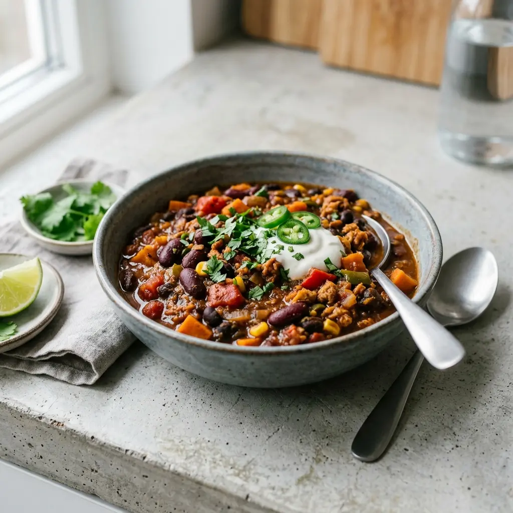 Retsepti Chili sin carne foto valmis koduse roana