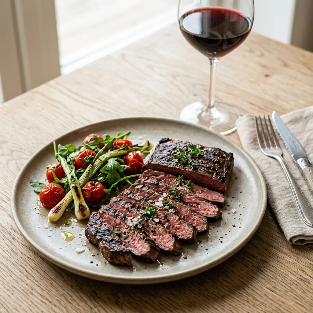 Retsepti Grillitud bavette foto valmis koduse roana