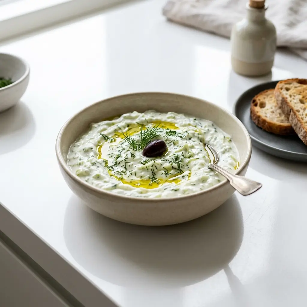 Retsepti Klassikaline tzatziki foto valmis koduse roana