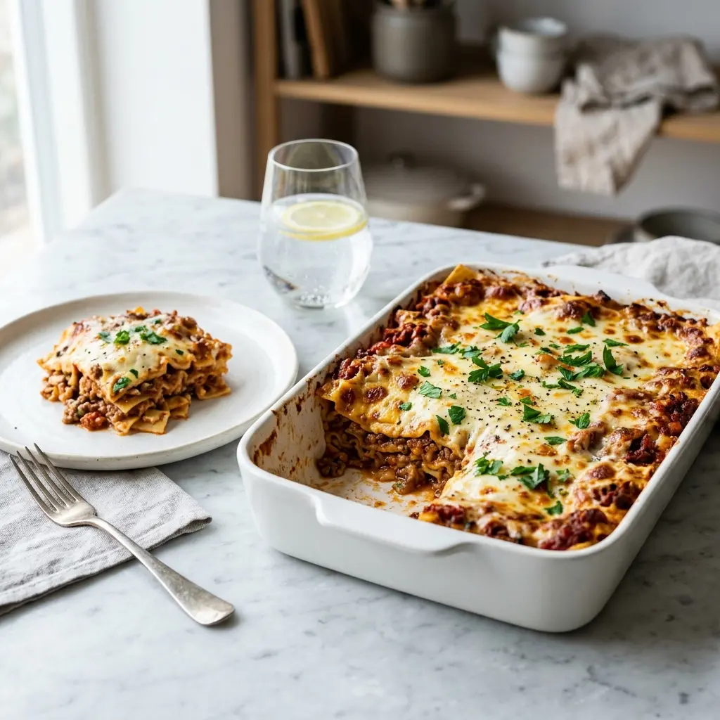 Retsepti Kodune lasagnette foto valmis koduse roana