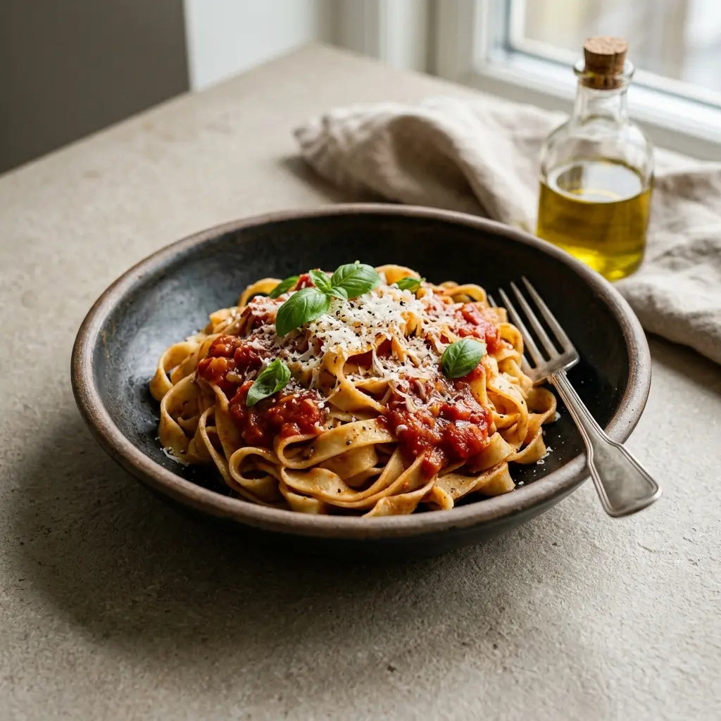 Retsepti Kodune pasta foto valmis koduse roana