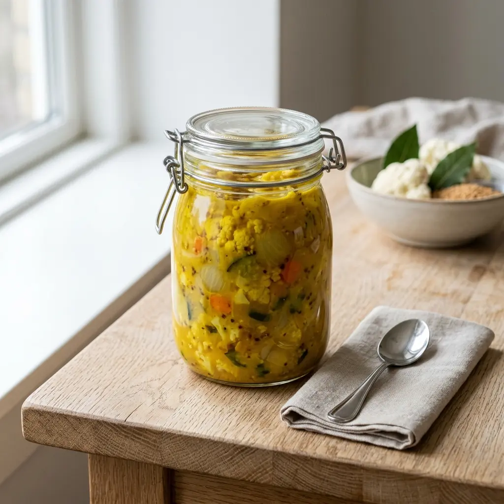 Retsepti Kodune piccalilli foto valmis koduse roana