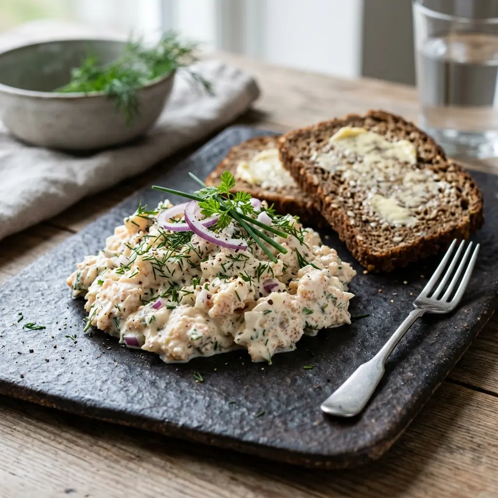 Retsepti Tursamarjasalat foto värske salatina